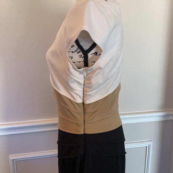 🤍🤎🖤London Times Midi Dress🤍🤎🖤 - Picture 3 of 5